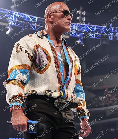 the rock versace shirt.